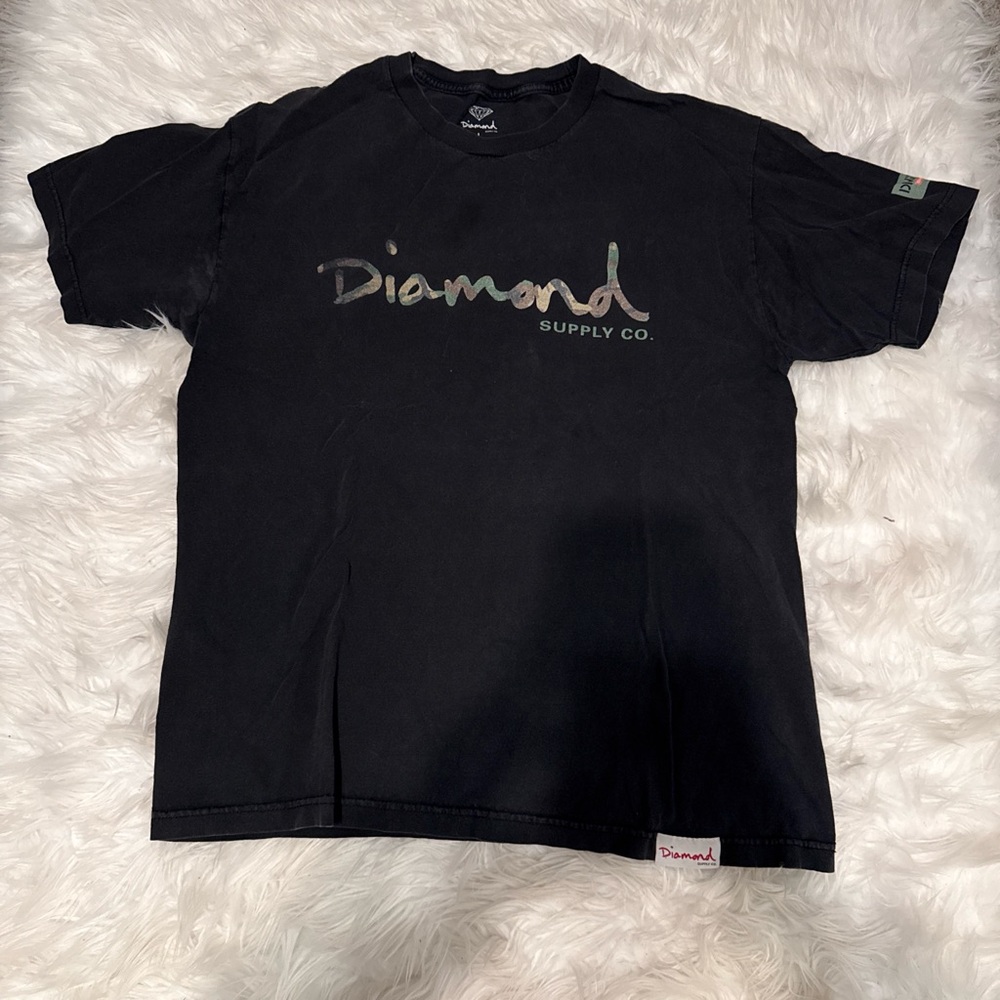 Diamond Supply Co. black tee